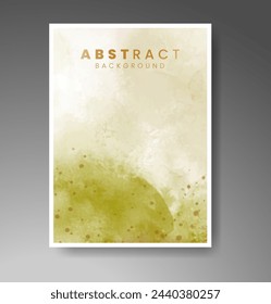 Cards with watercolor background. Design for your cover, date, postcard, banner, logo.