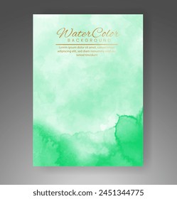Cards with watercolor background. Design for your cover, date, postcard, banner, logo.