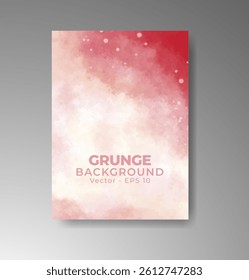 Cards with watercolor background. Design for your cover, date, postcard, banner, logo.