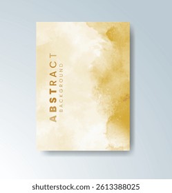 Cards with watercolor background. Design for your cover, date, postcard, banner, logo.