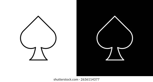 Conceito de símbolo de ícone de carta-espada para design gráfico, site, UI. EPS