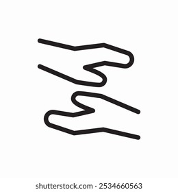 care about each other icon sign vector
