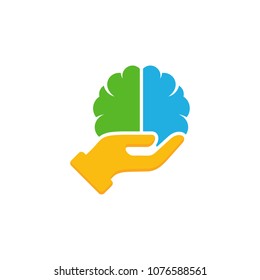 Care Brain Logo Icon Design