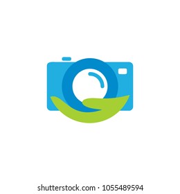 Care Camera Logo Icon Design