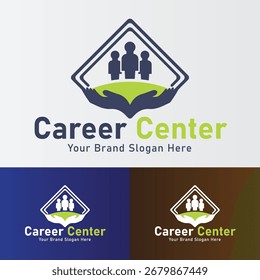 Design-Vorlage für das Care Center-Logo