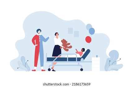 care, child, volunteer, hospital, sick, kid, charity, family, ill, children, patient, help, woman, support, young, vector, icon, give, mother, foundation, love, doctor, concept, illustration, health, 