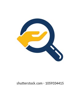 Care Find Logo Icon Design