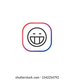 Care free  - Line Vector Icon