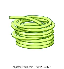 care garden hose cartoon. nozzle horticulture, watering agriculture, spray er care garden hose sign. isolated symbol vector illustration