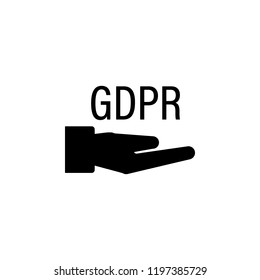 care, GDPR icon. Element of gdpr icon for mobile concept and web apps.Detailed care, GDPR icon can be used for web and mobile