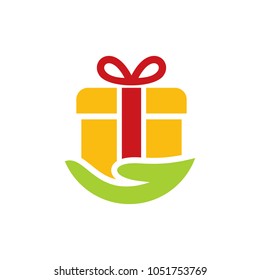 Care Gift Logo Icon Design