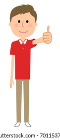 Care giver,Nursing assistant,Thumbs up