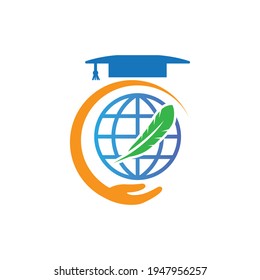 Care for global education Logo Design Element