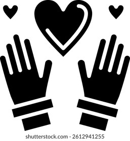 Care Glyph Icon Vector Design