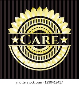 Care gold emblem