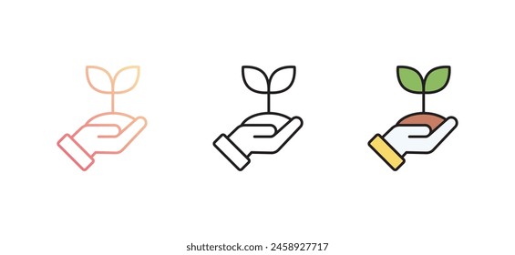 Care icon design with white background stock illustration
