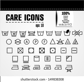 Care icon set.