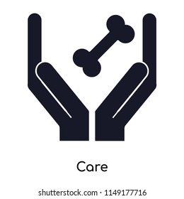 Care icon vector isolated on white background for your web and mobile app design, Care logo concept