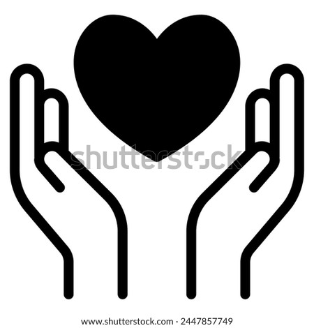 Care Icon for web, app, infographic, etc