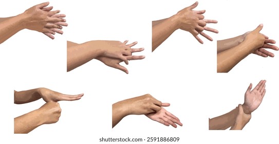 care, illustration, clean, set, vector, drawing, flat, icon, soap, cartoon, fingers, sign, rub, step, wash, dirty, hand, design, hygiene, seven, symbol, silhouette,artwork, extendinghand,washing hands
