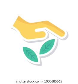  care leaf plant 