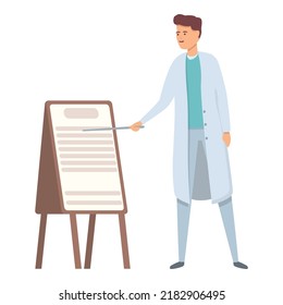 Care lesson icon cartoon vector. Nurse hospital. Support person