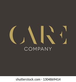 CARE logo template