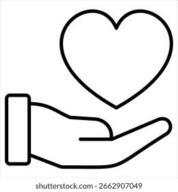 Vektorgrafik des Umrisssymbols