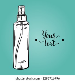 Care products for face and body. Jars with creams and lotions without labels. Beauty industry. Vector illustration.
