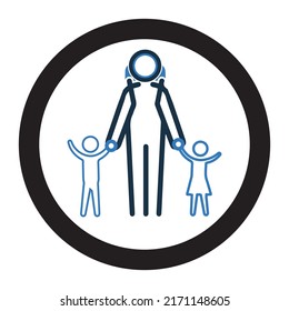 Care Refugee And Child  Support  Icon