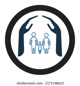 Care Refugee And Child  Support  Icon