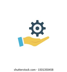 care setting glyph flat vector icon