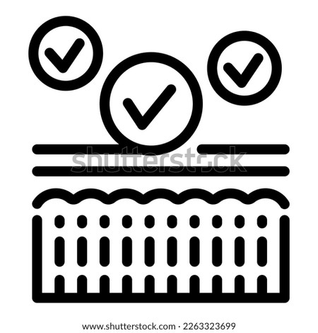 Care skin icon outline vector. Serum collagen. Cosmetic beauty