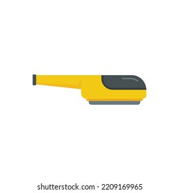 Care steam cleaner icon. Flat illustration of Care steam cleaner vector icon isolated on white background