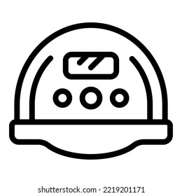 Care studio icon outline vector. Nail bar. Art manicure