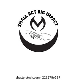 Care unity vector abstract logo