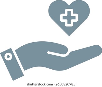 Care vector icon. Can be used for printing, mobile and web applications.