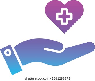 Care vector icon. Can be used for printing, mobile and web applications.