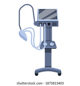 Care ventilator medical machine icon. Cartoon of care ventilator medical machine vector icon for web design isolated on white background