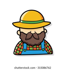 career character doodle