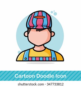 career character doodle