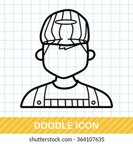 career character doodle