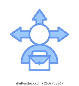 Career Choice Icon Element for Design