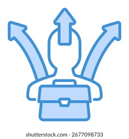 Elemento de icono de elección de carrera para diseño