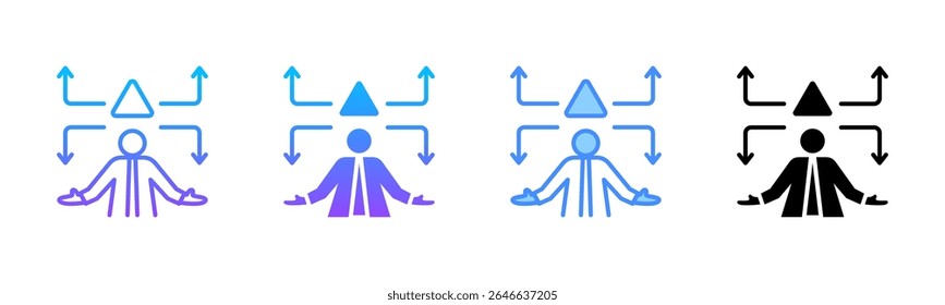 Career Choice Multi Style Icon Set