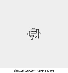 Career choice vector icon illustration sign