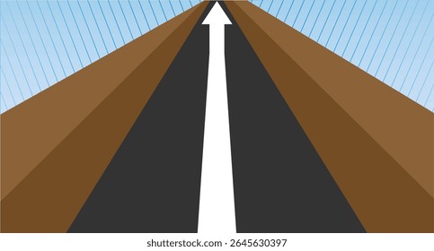 Career and choice.road to the city