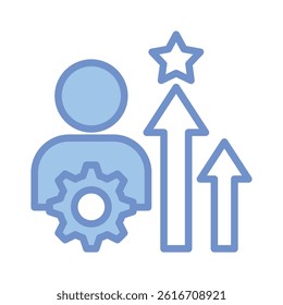 Career Development Icon Element For Design