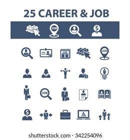 career development  icons, signs vector concept set for infographics, mobile, website, application
