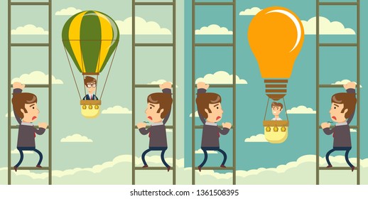 career growth and race for first place
